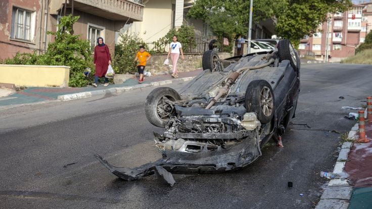Ankara'da kaza: 5 yaralı