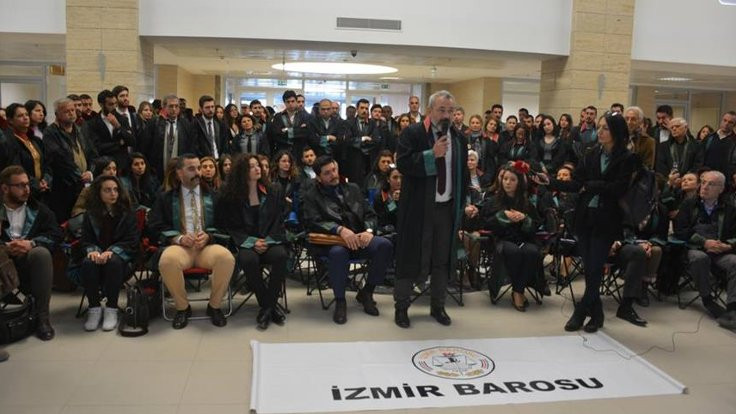 İzmir Barosu: Varsayımla özgürlükler kısıtlanamaz