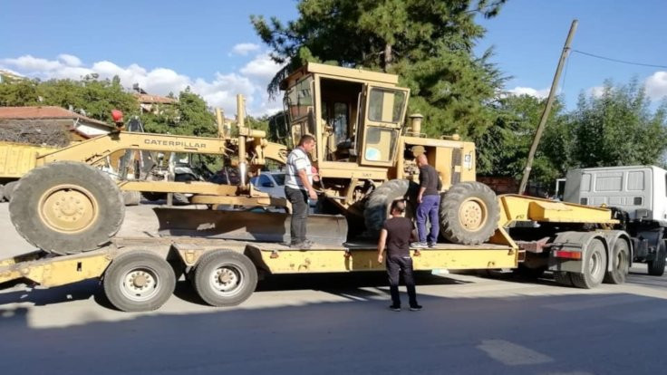 CHP kaybetti, belediye iş makinesini geri aldı
