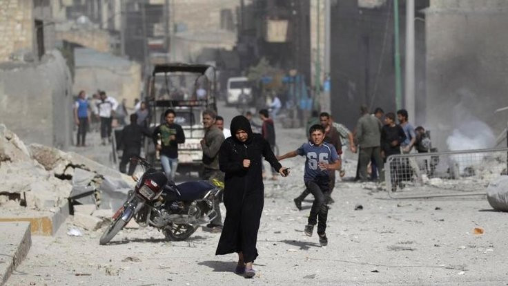 BM: İdlib'de 350 bin kişi Türkiye sınırına sığındı