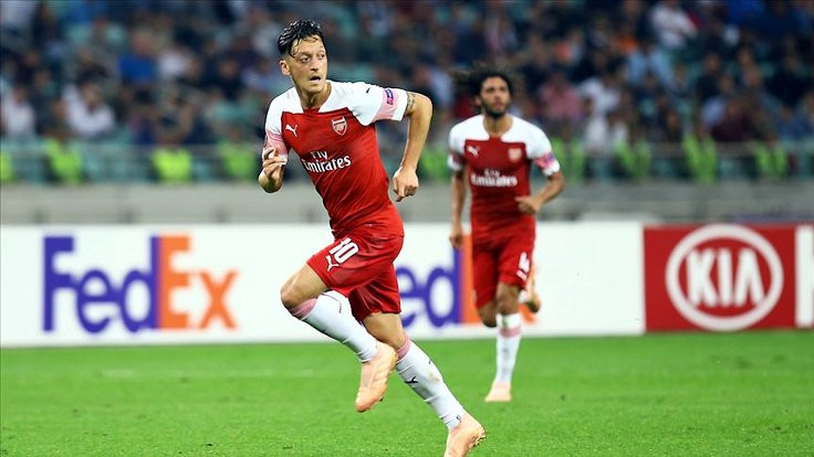 Arsenal: Mesut Özil'in paylaşımı kişisel görüşü