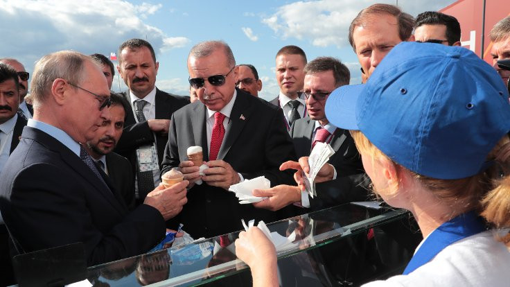 Putin'in Erdoğan'a ikramı 'plombir'miş