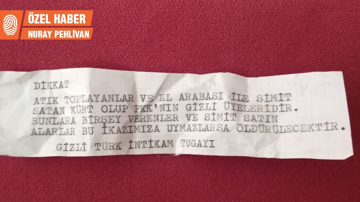 İzmir'de evlere TİT imzalı tehdit mesajı