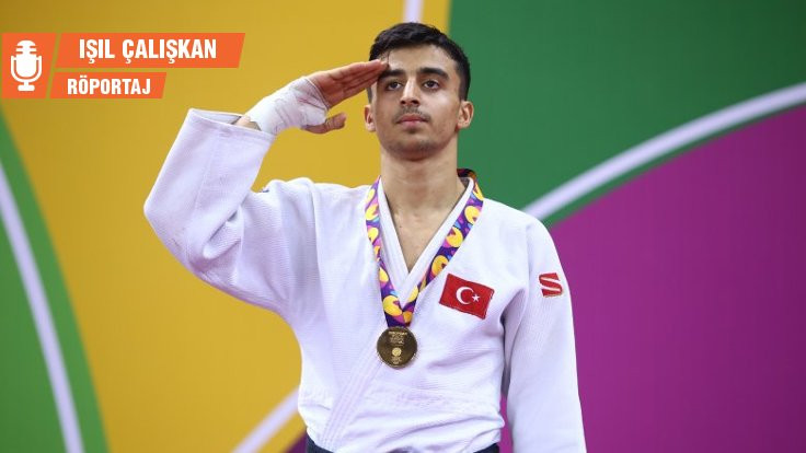 Milli judocu Berat Bahadır: Türk sporuna adımı altın harflerle yazdırmak istiyorum