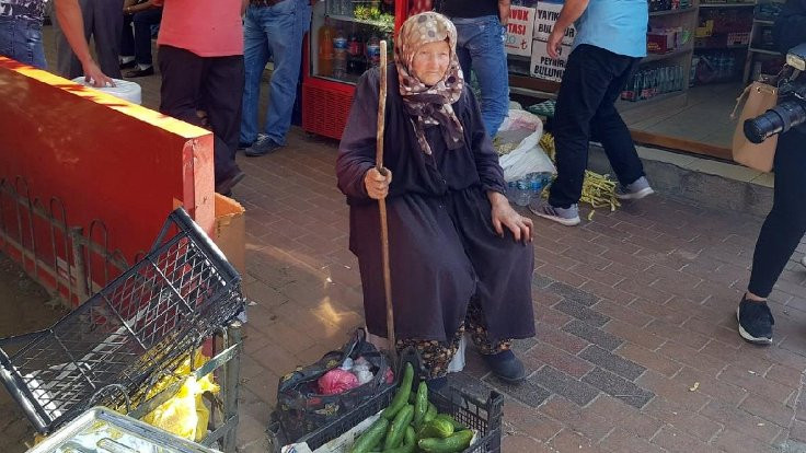 94 yaşındaki kadına meyveleri geri verildi
