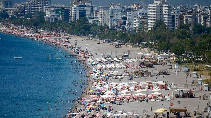 Antalya'da turist sayısında artış