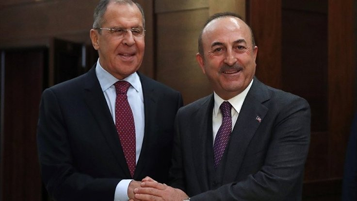 Çavuşoğlu, Lavrov ile İdlib ve Astana sürecini görüştü