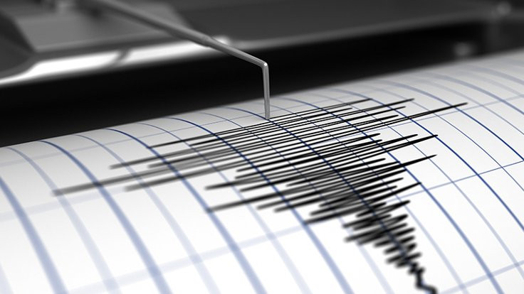 Akdeniz'de 4,5'lik deprem