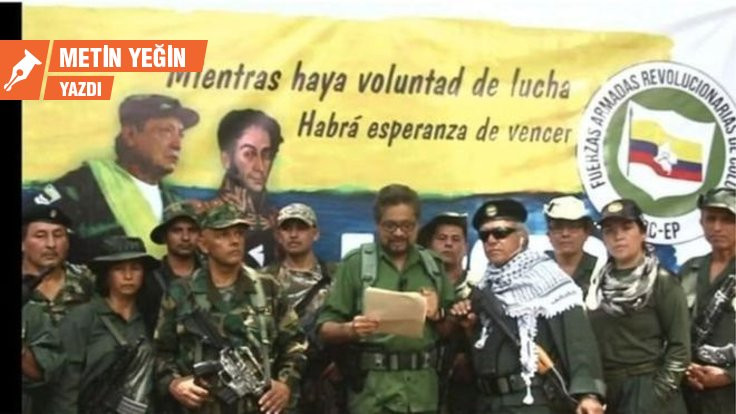 FARC'ın solu silaha sarıldı