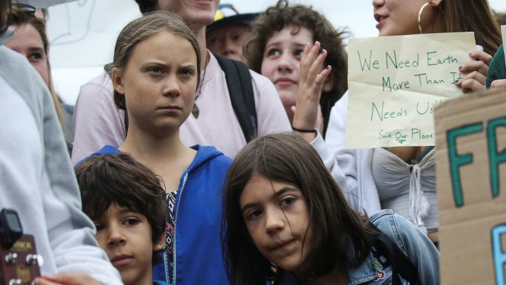 Greta Thunberg'den ABD Kongresi'ne azar