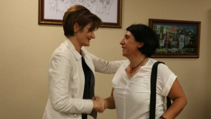 Kaftancıoğlu'na HDP'den destek ziyareti
