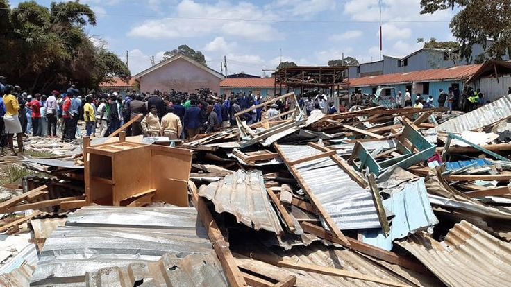 Kenya'da derslik çöktü: Yedi ölü