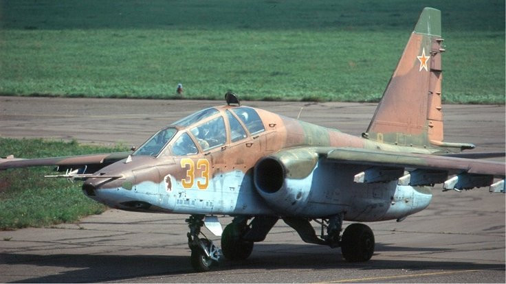 Rusya'da Su-25 savaş jeti düştü