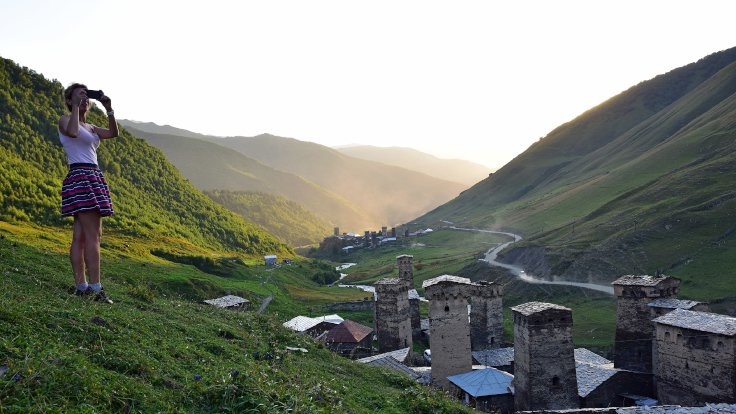 Kafkasya'da bir Ortaçağ köyü: Uşguli