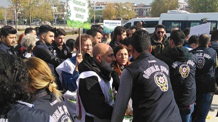 Kaz Dağları için Ankara'ya yürüyenler yine engellendi: 8 gözaltı