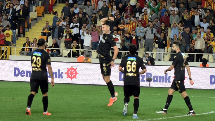 Malatyaspor'dan 5 gollü galibiyet