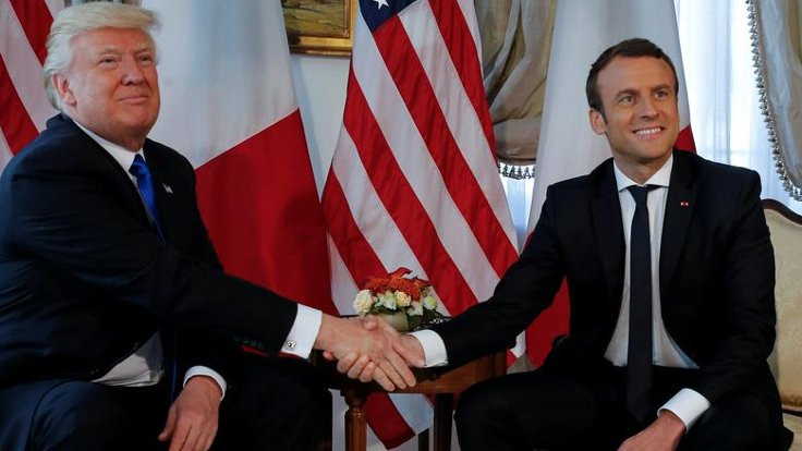 Macron'dan Trump'a 'harekat durdurulmalı' talebi