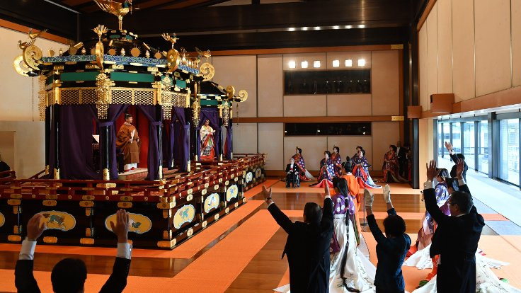 Japonya'da 126'ncı imparator tahta çıktı