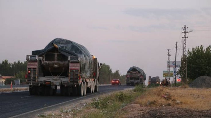 Tel Abyad karşısına zırhlı araçlar konuldu