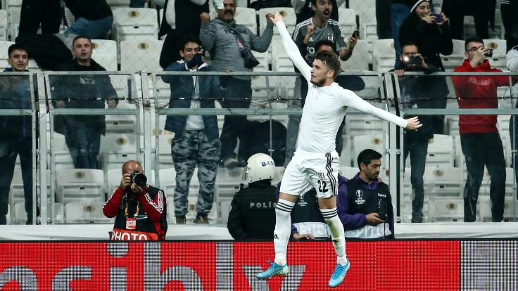 Beşiktaş, Avrupa'daki ilk galibiyetini aldı