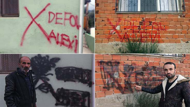 İzmir'de Alevi evine çarpı işareti