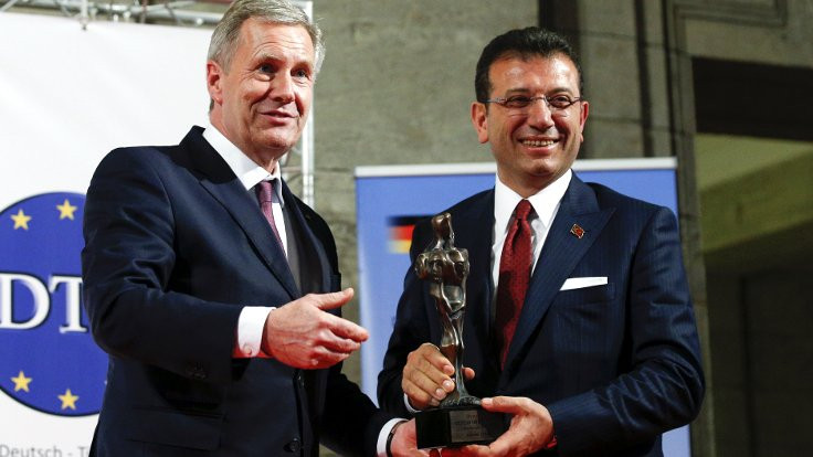 İmamoğlu'na, Almanya'da Kybele Dostluk Ödülü