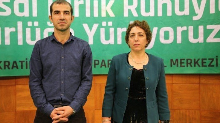 Saliha Aydeniz ve Keskin Bayındır DBP Eş Genel Başkanı seçildi