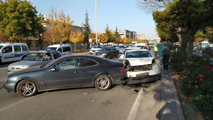 Konya'da kaza: Dört yaralı