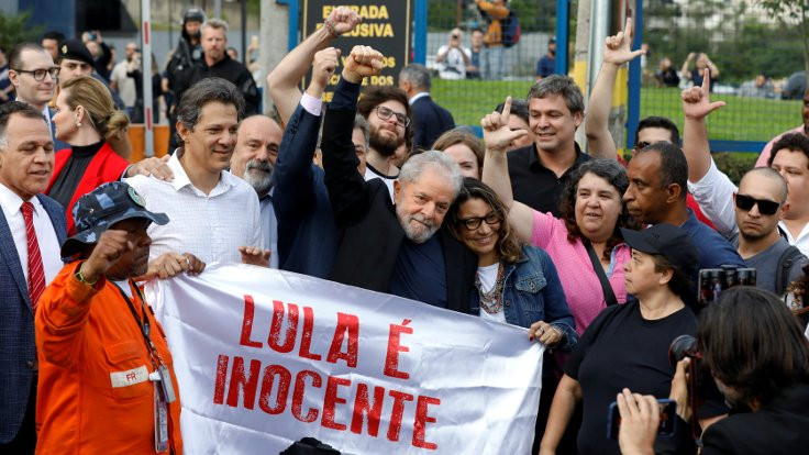 Eski Brezilya Devlet Başkanı Lula Da Silva tahliye edildi
