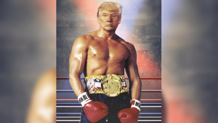 Donald Trump'tan Rocky pozu