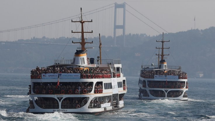 İstanbul'da bazı vapur seferleri iptal edildi