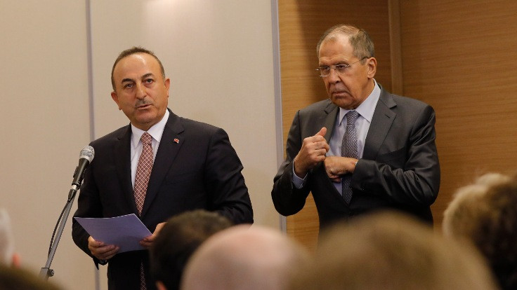 Çavuşoğlu ve Lavrov Libya'yı konuştu