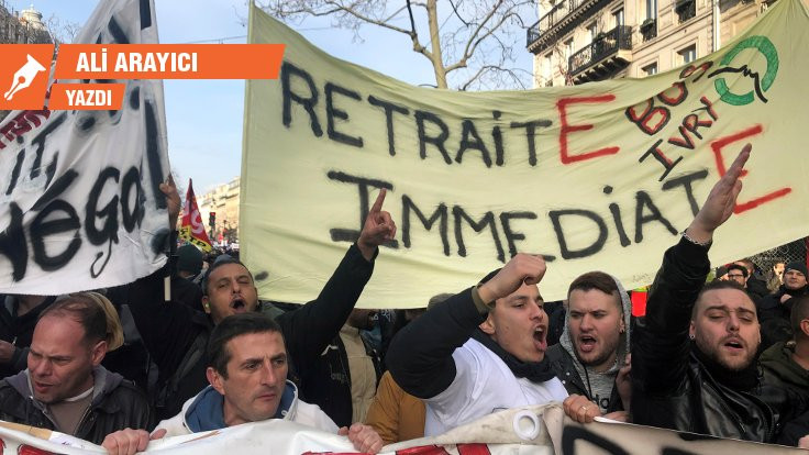 Fransa'da emeklilik reformuna karşı 'sol blok'
