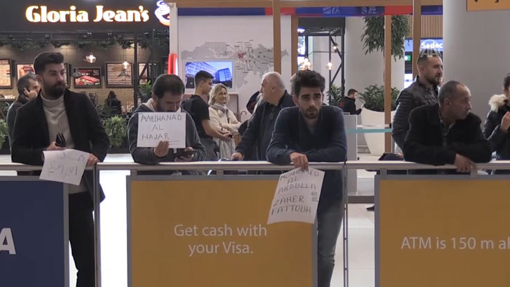 İstanbul Havalimanı'nda pankartla yolcu beklemek yasaklandı