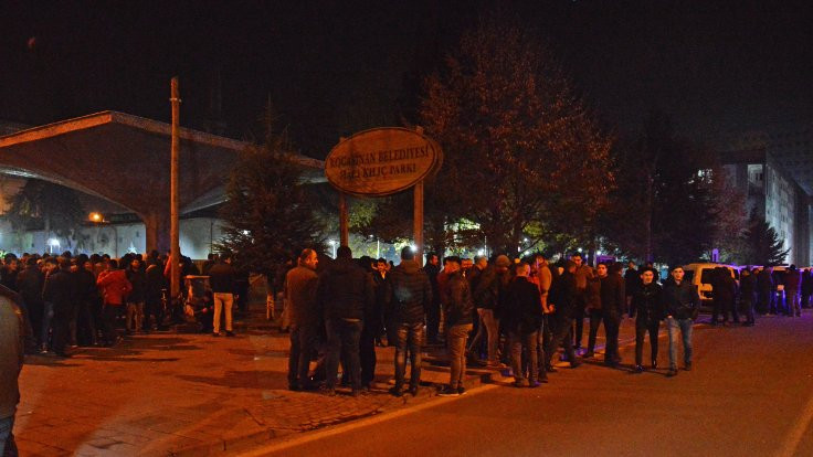 Kayseri'de İYİ Parti standına saldırı iddiası
