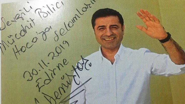 Demirtaş'tan Mücahit Bilici'ye: Özgür yarınlarda görüşmek üzere
