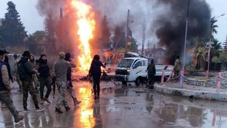 Rasulayn'da bombalı saldırı