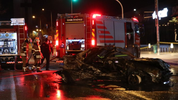 İzmir'de kaza: İki ölü