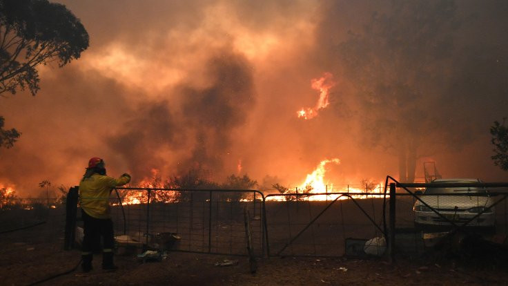 Yangının dumanı Brezilya'ya ulaştı
