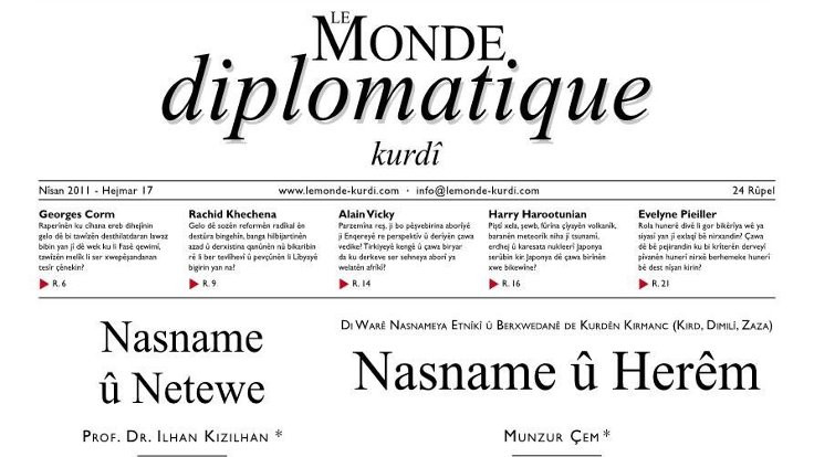 Le Monde diplomatique Kurdî geri geliyor