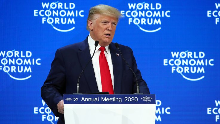 Trump Davos'ta Greta'ya çattı: Felaket tellalı!