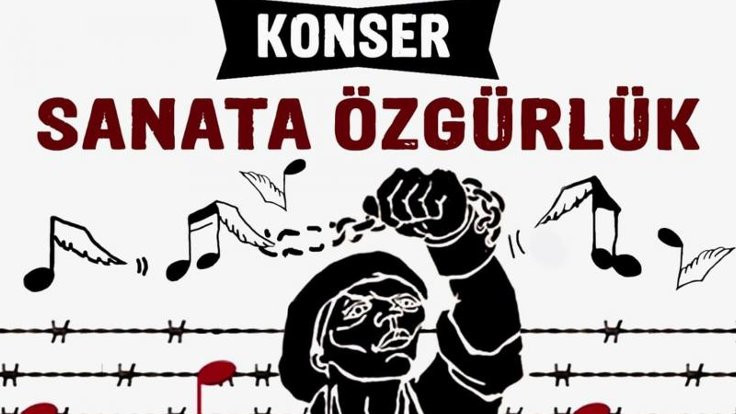 'Sanata Özgürlük' konseri Bakırköy'de