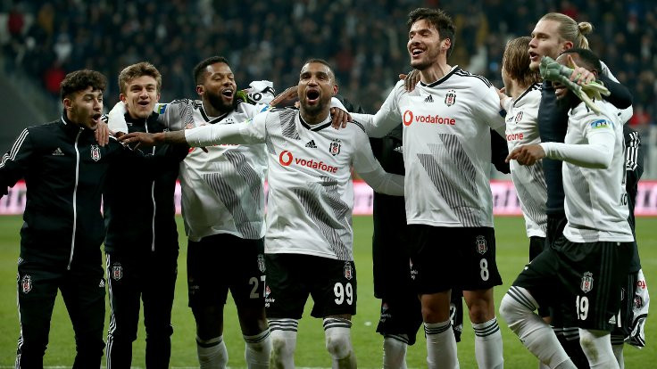 Beşiktaş, 3 puanı 3 golle kazandı