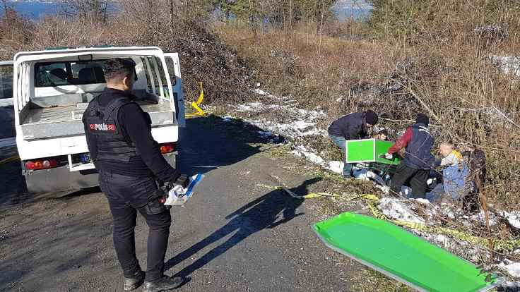 Sakarya'da ormanda erkek cesedi bulundu