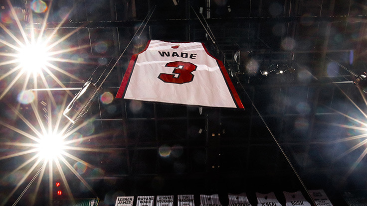 Wade'in forması emekli edildi