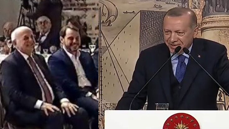 Erdoğan'ın gülüşüne sosyal medyada tepki yağdı