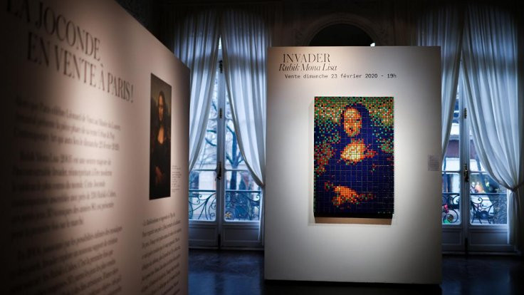 'Rubik Mona Lisa' 480 bin euro'ya satıldı