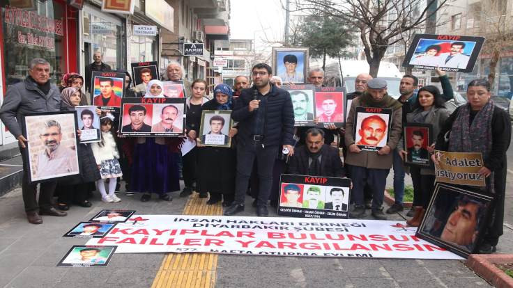 Diyarbakır'da 577. eylem: İnsanlığa karşı suçta zaman aşımı olmaz