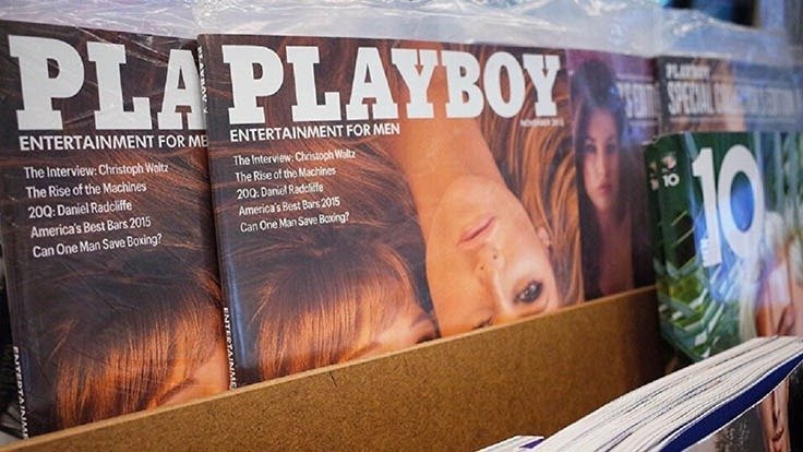 Playboy yayını durdurdu