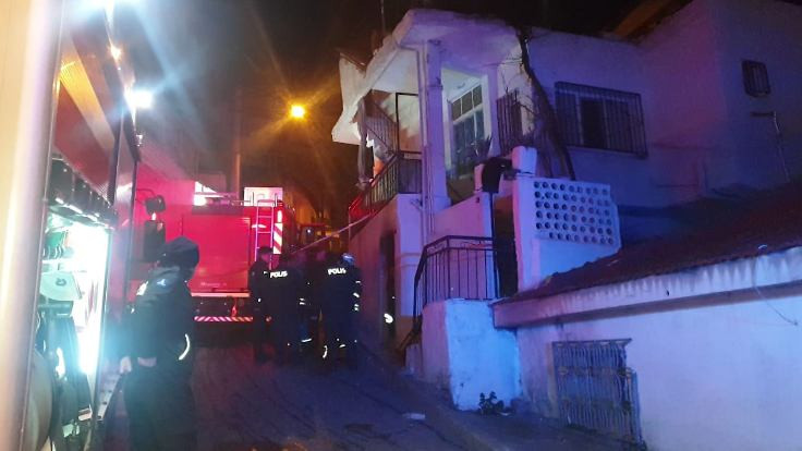 İzmir'deki yangında bir kişi öldü